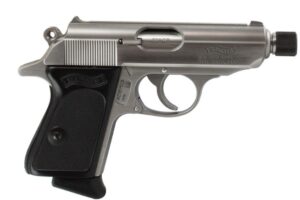 PPK .32 ACP 3.3" TB Stainless/Blk 6rd