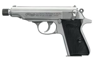 PP ACP .32 ACP 3.9" Threaded Bbl SS (2)8rd