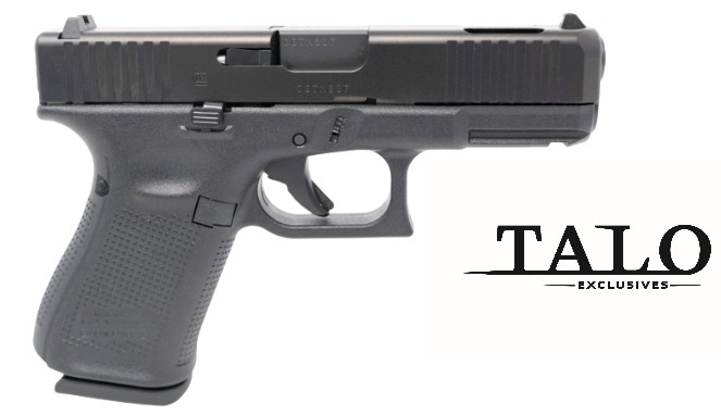 19C Gen 5V  9mm 4.02" Comp Blk 15-rd TALO