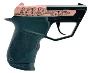22 TUC .22LR 2.5" Engrvd C Blossom RGold/Blk 9-rd