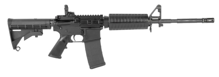 M4 Carbine 5.56 16.1" MBUS Blk 30-rd PMAG