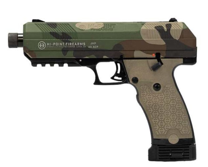JXP 10mm 5.2" TB M81 WLCamo 10rd