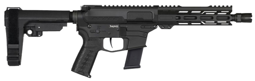 Banshee MKG .45ACP 8" MLOK Brce Blk 13-rd