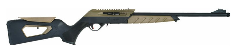 KR22 .22LR 18.6" TB FDE/Blk Syn 10-rd