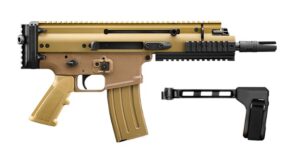 SCAR 15P 300BLK 7.5" TB Brace FDE 30-rd