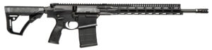 Daniel Defense 0215822207047 DD5 V4 6.5 Creedmoor 18" 20+1 Black Hard Coat Anodized 6 Position w/SoftTouch Overmolding Stock MLOK