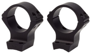 Browning 12501 X-Bolt Scope Mount System X-Lock Matte Black Aluminum 1" Tube, Low Rings