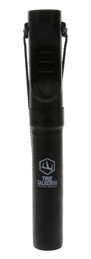 Hunters Specialties 100145 True Talker OG Open Call Attracts Deer, 5 Deer Vocalizations, Mature/Young Buck Grunts, Doe/Fawn Bleats & Aggressive Buck Growl, Black Rubber