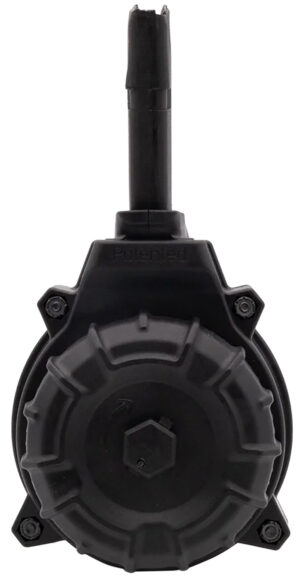 ProMag DRMA14 Standard  50rd Drum 9mm Luger Compatible w/ Glock 43 Black DuPont Zytel Polymer