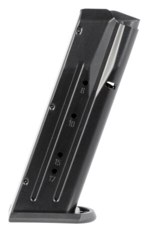 Mec-Gar MGWIT9LFAFC Tanfoglio 17rd 9mm Luger, Fits Tanfoglio Witness Large Frame Blued w/Anti-Friction Coating Carbon Steel