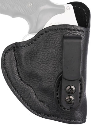 1791 Gunleather UCH2NSBR Ultra Custom  IWB Size 02 Night Sky Black Leather Belt Clip Fits S&W J Frame/Ruger LCR Right Hand