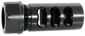 American Precision Arms G2L5830N Gen 2 Little Bastard Self Timing Brake Black Nitride Stainless Steel with 5/8"-24 tpi Threads, 2.22" OAL & 1" Diameter for 30 Cal Rifle
