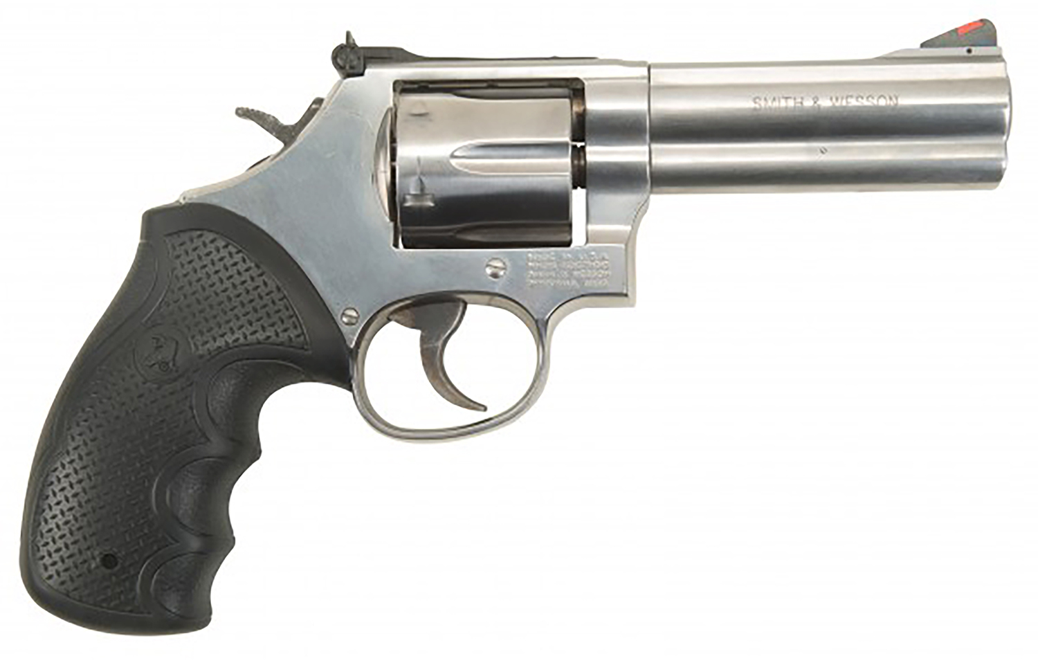 Lyman 02478 Diamond Pro  Diamond Checkering Black Rubber with Finger Grooves for S&W J Frame with Round Butt