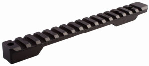 Talley PS0252153 CVA Cascade Picatinny Rail  Black Anodized Short Action 0 MOA