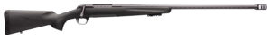 Browning 035543282 X-Bolt Pro Long Range 6.5 Creedmoor 4+1 26" Skip Fluted Heavy Barrel, Recoil Hawg Muzzle Brake, Spiral Fluted Bolt, Carbon Gray Elite Cerakote, Natural Carbon Fiber  Stock