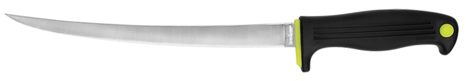 Kershaw 1259X Clearwater  9" Fixed Fillet Plain Satin 420J2 SS Blade Black Co-polymer Handle Includes Sheath