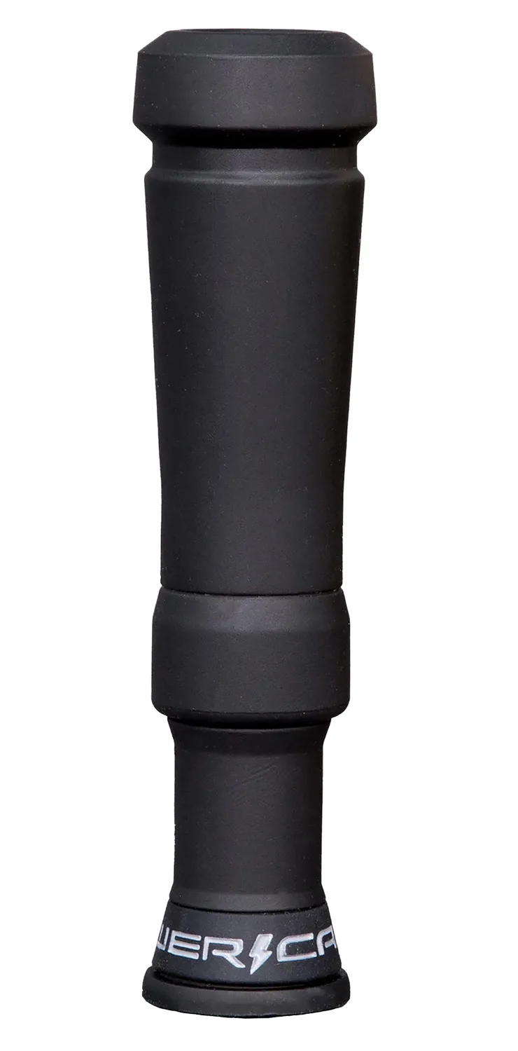 Power Calls 21901 Ignition  Open Call Single Reed Attracts Mallards Stealth Black Polycarbonate
