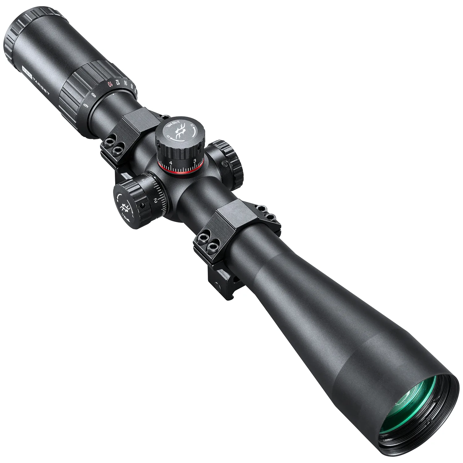 Simmons SIM62444 ProTarget  Matte Black 6-24x 44mm 30mm Tube Mil-Dot Reticle