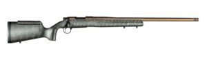 Christensen Arms 8010201700 Mesa Long Range 300 PRC 3+1 26" Threaded Barrel, Burnt Bronze Cerakote, Green with Black/Tan Webbing Stock