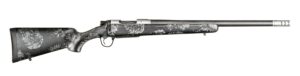 Christensen Arms 8010614100 Ridgeline FFT 280 Ackley Improved 3+1 22" Carbon Fiber/Threaded Barrel, Stainless Steel, Black with Gray Accents Stock