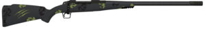 Fierce Firearms TROG308WIN22BF CT Rogue  308 Win 4+1 22" Carbon Fiber Barrel, Black Cerakote Titanium Rec, Forest Camo Rogue Stock