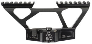 Arsenal SM22 AK Scope Mount SAM7K Series  Black Anodized 0 MOA