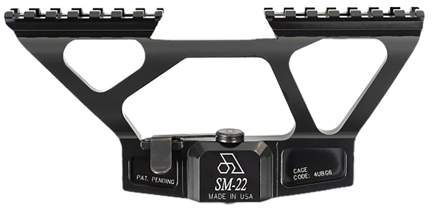 Arsenal SM22 AK Scope Mount SAM7K Series Black Anodized 0 MOA