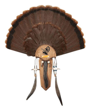 Hunters Specialties STR06949 Three Beard Mounting Plaque Includes Mounting Hardware