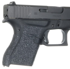 Talon Grips EV04R Adhesive Grip  Textured Black Rubber, Fits Glock 42/43