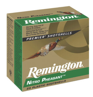Remington Ammunition 28636 Nitro Pheasant  12Gauge 2.75" 1 3/8oz 6Shot 25 Per Box/10 Case
