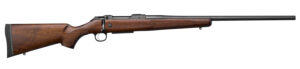 CZ-USA 07713 CZ 600 American ST2 6.5 Creedmoor 5+1 24" Threaded, Black Barrel/Rec, Walnut Stock, Adj. Trigger