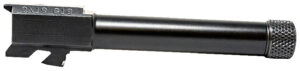Faxon Firearms GA910N19NGQT Duty Series  9mm Luger Compatible w/Glock 19 Gen2-5, Threaded Black Nitride Steel