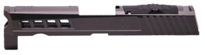 True Precision Inc TPP32CSBCRMR Axiom Optic Cut Slide Fits Sig P320 Black DLC Anodized 416R Stainless Steel