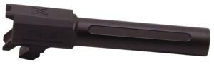 True Precision Inc TPSHCPBXBL Springfield  9mm Luger 3.70" Fluted Black Nitride Stainless Steel, Fits Springfield Hellcat Pro