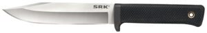 Cold Steel CS38CKE SRK  6" Fixed Clip Point Plain 3-V Steel Blade, 4.75" Black Textured Kray-Ex Handle