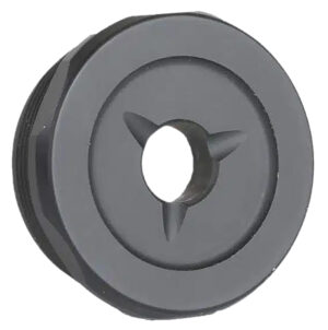 Jk Armament JK155PROEC30 Pro Flash Reducer End Cap 30Cal 1.375"x24 Ti6AL4V Titanium Black