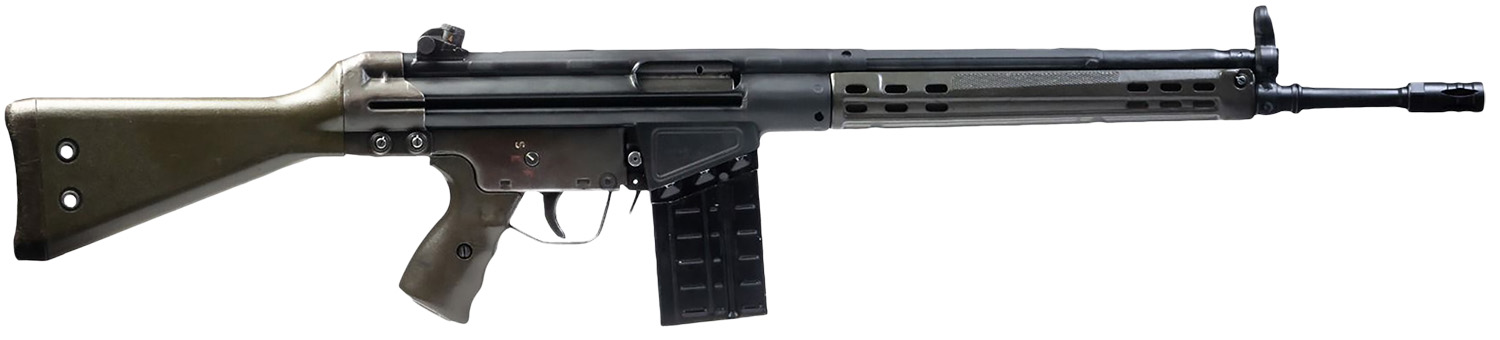 Century Arms RI5601X CA-3  7.62x51mm NATO 20+1 18" Black Threaded Barrel, Black Charging Handle Steel Receiver, Black Synthetic Fixed Stock