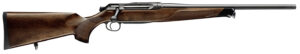 Sauer 80117099 505 Lux Full Size 300 Win Mag 2+1 24" Matte Blued Threaded Barrel, Matte Blued Saddle Mount Steel Receiver, Grade 5 Wood Fixed Stock