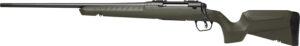 Savage Arms 32127 Axis 2 Compact 223 Rem 4+1 20" Matte Black Heavy Sporter Barrel, Matte Black Drilled & Tapped Carbon Steel Receiver, Fixed Green Synthetic Stock Left Hand