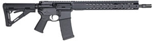 Barrett 19726  REC7 DI 5.56x45 NATO 30+1 16" Black Anodized 7075-T6 Aluminum Receiver