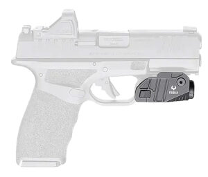 Viridian 9300048 CTL Custom for Springfield Hellcat Pro  Black Anodized 525 Lumens White LED