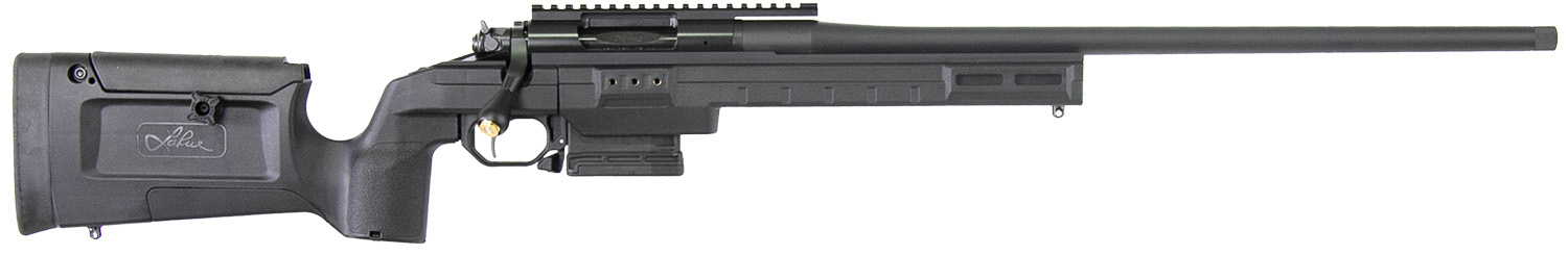 Larue Tactical LTKRGSIETE65CM23BLK Siete  6.5 Creedmoor 5+1 23" Black Sporter Barrel Right Hand