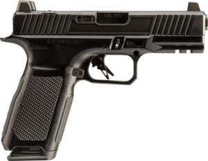 Rock Island 566119mm Luger 17+1 4.49" Black Barrel,  Black PVD Coating Slide, Black Anodized Frame, Black Aluminum Grip