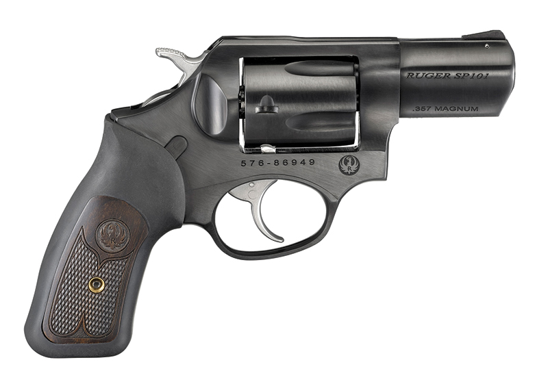 SP-101 357Mag 2.25"B FS Rubber/Wood 5rd