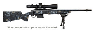 Horizon Firearms RF017S232414T19 Vandal Prime 300 PRC 24" Black Spiral Fluted Threaded Barrel, Drilled & Tapped Receiver, Textured Iota EKO Carbon Fiber Stock