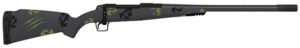 Fierce Firearms TWTROG65PRC24BF Twisted TI Rogue 6.5 PRC 24" Black Cerakote Steel Threaded Barrel, Black Cerakote Drilled & Tapped Titanium Receiver, LR Negative Comb Forest Camo Carbon Fiber Stock