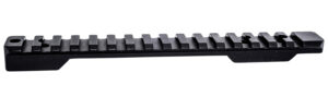 Weatherby PL0252150 Picatinny Rail Peak 44 Black Weatherby Mark V Picatinny Rail/Weaver Mount Long Action