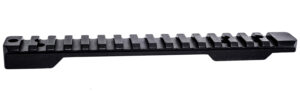Weatherby PS0252150 Picatinny Rail Peak 44 Black Weatherby Mark V Picatinny Rail/Weaver Mount Short Action