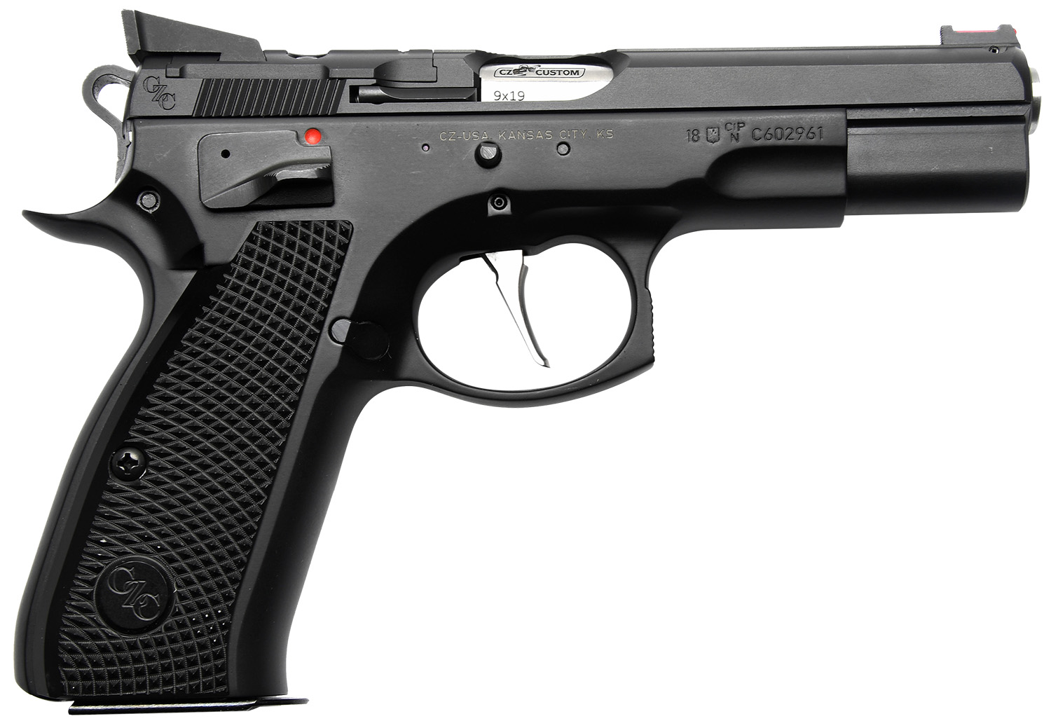 CZC 91706 75 SHADOW RDS OR 9MM 4.6 2X16R