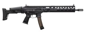 Grand Power 810091158005 Stribog SP9A3 9mm Luger 30+1 16" Black Barrel, Picatinny Rail Receiver & Grip
